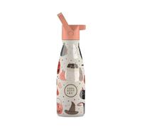 Botella Térmica Infantil - 260 ml - Trick or Treat - Botella de Agua de Acero Inoxidable - Bebidas Fías 36 Horas y Calientes 18 Horas - Acabado con Pintura en Relieve - Sin BPA - Cool Bottles
