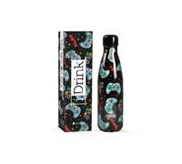 Botella Térmica Let's Play 500 ml - Diseño Gamer de Acero Inoxidable