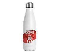 Botella Térmica Personalizada Fútbol Girona | Regalo Original para Aficionados del Fútbol | Regalo Camisetas Equipos Futbol | Termo Acero Inoxidable Doble Capa 500 ml (Girona)