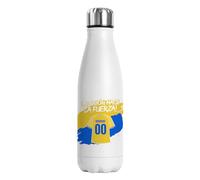 Botella Térmica Personalizada Fútbol Las Palmas | Regalo Original para Aficionados del Fútbol | Regalo Camisetas Equipos Futbol | Termo Acero Inoxidable Doble Capa 500 ml (Las Palmas)