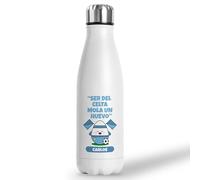 Botella Térmica Personalizada Fútbol | Regalo Original para Aficionados del Fútbol Español | Termo Acero Inoxidable Doble Capa 500 ml (Celta)