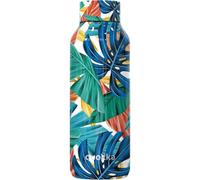 Botella térmica Quokka Solid Color Jungle de acero inoxidable 630 ml - Doble pared al vacío, 12 h caliente y 18 h fría, boca ancha, tapa antigoteo, idea de regalo