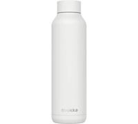Botella térmica Quokka Solid White de acero inoxidable 630 ml - Doble pared al vacío, 12 h caliente y 18 h fría, boca ancha, tapa antigoteo, idea de regalo