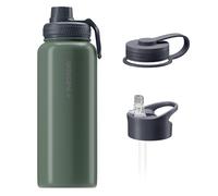 Botella Termo 1000 ml Acero Inoxidable Wessper B3 TERMOSTATO Verde