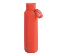 Botella termo quokka 630ml acero inox solid con colgador orange