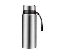 Botellas de agua aisladas de 24 onzas, 32 onzas, 40 onzas, botella infusora de café y té, taza térmica de doble pared, termo de acero inoxidable con aislamiento al vacío, a prueba de fugas, taza de