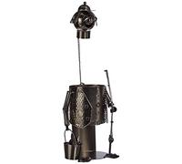 Botellero de metal con forma de guerrero, Home Deco, Enesco
