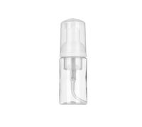 Botes Viaje Botella de plástico for Espuma, dispensador de jabón líquido, Espuma, champú, loción, Gel de Ducha, Bomba de Espuma, Botellas cosméticas.(30ml Transparent)