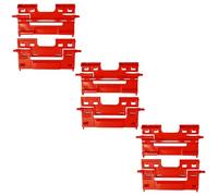 botle 6 conectores laterales para cajas de herramientas Qbrick PRO Series y One Series 5,5 x 10,5 cm, montaje de caja de herramientas, abrazadera de conexión modular, obturador