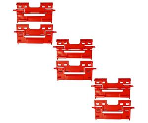 botle 6 conectores laterales para cajas de herramientas Qbrick PRO Series y One Series 5,5 x 10,5 cm, montaje de caja de herramientas, abrazadera de conexión modular, obturador