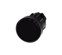 Botón 22mm plástico negro SIRIUS ACT 3SU1000-0AA10-0AA0