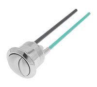 Botón de descarga de inodoro, botón de tanque de agua de inodoro de doble descarga, reemplazo de interruptor de válvula, Multicolor, 38mm