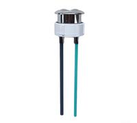 Botón de descarga de repuesto para tanque de inodoro GEBERIT, barra de empuje ajustable ABS compatible con agujero de montaje de 38 mm y 48 mm, plateado, fácil de instalar, baño minimalista (38 mm)