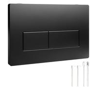 Botón de descarga duradero de ABS - Placa de descarga para inodoro - Geberit Sigma/UP300/UP320 - Botón de descarga doble - Incluye juego de palanca de descarga - Fácil de limpiar - Placa de control pa