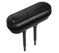 Botón de Pulsación para Cisterna de Inodoro, Cabezal Rectangular Negro