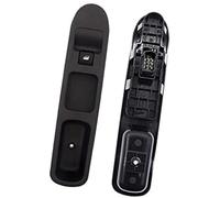 Botón del interruptor de la ventanilla del coche Botones de ventana del lado pasajero delantero, 6 pines, interruptor elevador control potencia, botón consola, para Peugeot 207 2007-2015