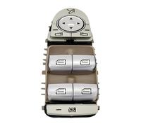 Botón Elevalunas Para Mercedes Para B&enz C E GLC Clase C200 E260 E300 W205 W253 W213 2015-2021 Interruptor Botón Elevalunas Eléctrico(Beige)