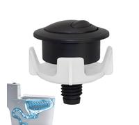 Botón Empujador WC | Cubierta de Empuje Impermeable para WC | Doble Pedido Piezas de Tanque Mantenimiento Fácil Reparación Plomería Apartamento Casa Particular Inquilino Propietario