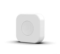 Botón Pulsador para inteligente ABS 5x5cm Sin Cables Botón Pulsador | Conexión inalámbrica estable, control escenas hogar, compatible para tuya para Smart Life, instalación sin cables