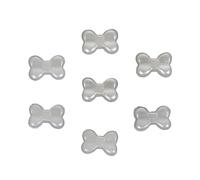 Botones Para Jeans 100 Uds. 36 estilos artesanales perlas de imitación de marfil cuentas de lazo de estrella de flor de varios tamaños for manualidades de ropa DIY suministros(Gold)