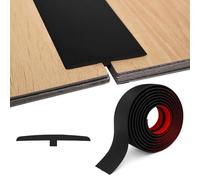 BOUFEIDA Perfil de Transición para Suelo en T, 1M/2M/3M x 5CM Tapajuntas Suelo Adhesivo, PVC Barra de Transición para Suelos, Flexible Umbrales de Puerta para Suelos de Conexión