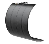 BougeRV Arch Pro 200 Watts Panel Solar Flexible Antisombras con 28 Diodos de Bypass, N-Type Fibra de Vidrio 16BB Célula Mono 25% Alta utocaravana Barco Jardín Baterías 12/24V