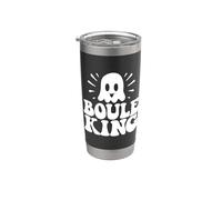 Boule King Ghost Divertido Disfraz De Halloween Halloweens Vaso térmico de acero inoxidable de doble pared