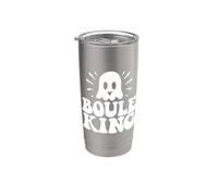 Boule King Ghost Divertido Disfraz De Halloween Halloweens Vaso térmico de acero inoxidable de doble pared