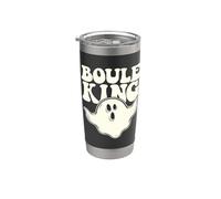 Boule King Ghost Divertido Disfraz De Halloween Halloweens Vaso térmico de acero inoxidable de doble pared