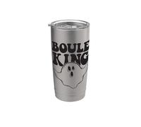 Boule King Ghost Divertido Disfraz De Halloween Halloweens Vaso térmico de acero inoxidable de doble pared