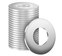 BOUMVID Arandelas Planas de Cuerpo M12 x 30mm, 20 Piezas Acero Inoxidable 304 A2 V2A, Metalicas Grandes Arandela de Bloqueo, Plana de Plano Para Tornillos Sujetadores DIN 9021 / ISO 7093
