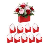 Bouquet Wrapping Bag, Mini Flower Envelope, Folding Paper Packaging with Sturdy Design, Decorative Gift Box, Small Envelope Set with Elegant Style, Flower Packaging for Wedding and Mother's Day
