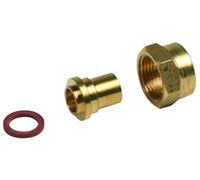 Boutté 1183776 GZR15012 - Acoplamiento de gas butano-propano hembra (20 x 150 para soldar cobre, diámetro de 12, 2 unidades)