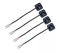 BOVUXKJH 2x 4 Piezas de Interruptores de Botón Pulsador Momentáneos de Encendido/apagado, Fáciles de Instalar en La Superficie.