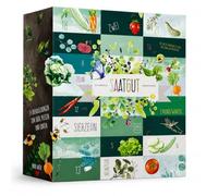 BOXILAND® Semillas Calendario de Adviento 2026 - 24 variedades de plantas | 24 variedades de semillas de verduras, hierbas, fruta y flores: el regalo para jardineros con ilusión por la primavera