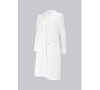 BP 1614-130-21-46n Abrigo Mujer Manga Larga Cuello Alto 205,00 g/m² Algodón Puro Blanco, 46n