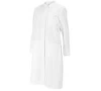 BP 1614-130-21-50n - Abrigo de manga larga para mujer, cuello alto, 205,00 g/m², algodón puro, color blanco, 50N