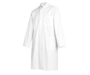 BP 1626-130 - Abrigo de algodón puro para hombre, talla 50n, color blanco