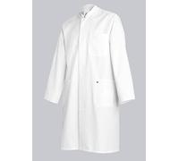 BP 1626-485-21-44n - Abrigo de manga larga para hombre, cuello alto, 215,00 g/m², mezcla de tejidos, color blanco, 44n