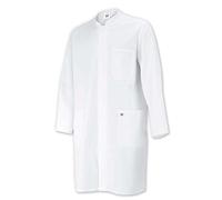 BP 1654-400-21 Med & Care - Abrigo unisex (poliéster y algodón, talla M), color blanco