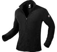 BP 1694-641-32-3XL Chaqueta de forro polar para hombres, cuello alto y sistema de elevación de brazos, 275,00 g/m2, 100% poliéster, negro, 3XL
