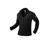 BP 1694-641-32-XS Chaqueta de forro polar para hombre, sistema de elevación de cuello alto y brazos, 275,00 g/m², 100% poliéster, negro, XS