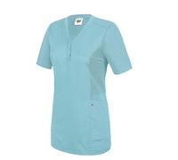BP 1738-435-111-3XL Comfort - Túnica para mujer (manga 1/2, insertos de piqué y sistema de elevación de brazos, 180,00 g/m², mezcla de tejidos, océano, 3XL)