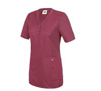 BP 1738-435-182-3XL Comfort - Túnica para mujer (manga 1/2, insertos de piqué y sistema de elevación de brazos, 180,00 g/m², mezcla de tejidos, mora, 3XL)