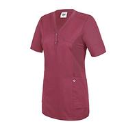 BP 1738-435-182-XS - Túnica cómoda para mujer de manga 1/2, insertos de piqué y sistema de elevación de brazos, mezcla de tejido 180,00 g/m², color mora, XS