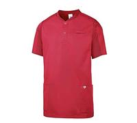 BP 1739-435-188-XS - Túnica de ocio unisex, manga 1/2, insertos de piqué y sistema de elevación de brazos, 180,00 g/m², mezcla de tejidos, coral, XS