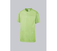 BP 1739-435-78-2XL - Túnica unisex Comfort (manga 1/2, insertos de piqué y sistema de elevación de brazos, mezcla de tejidos de 180,00 g/m², verde claro, 2XL)
