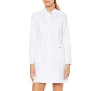 BP 1746-684-21-34n - Bata de médico para mujer, manga larga, con insertos elásticos, 200,00 g/m², mezcla de tela con elástico, color blanco, 34N