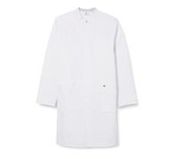 BP 1751-130-0021-41n - Bata de médico para hombres de manga larga, sistema de elevación de brazo 205,00 g/m2, algodón puro, color blanco 41n
