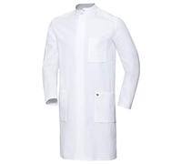 BP 1751-130-0021 Med & Care - Bata de médico para hombre (algodón, talla 44n), color blanco
